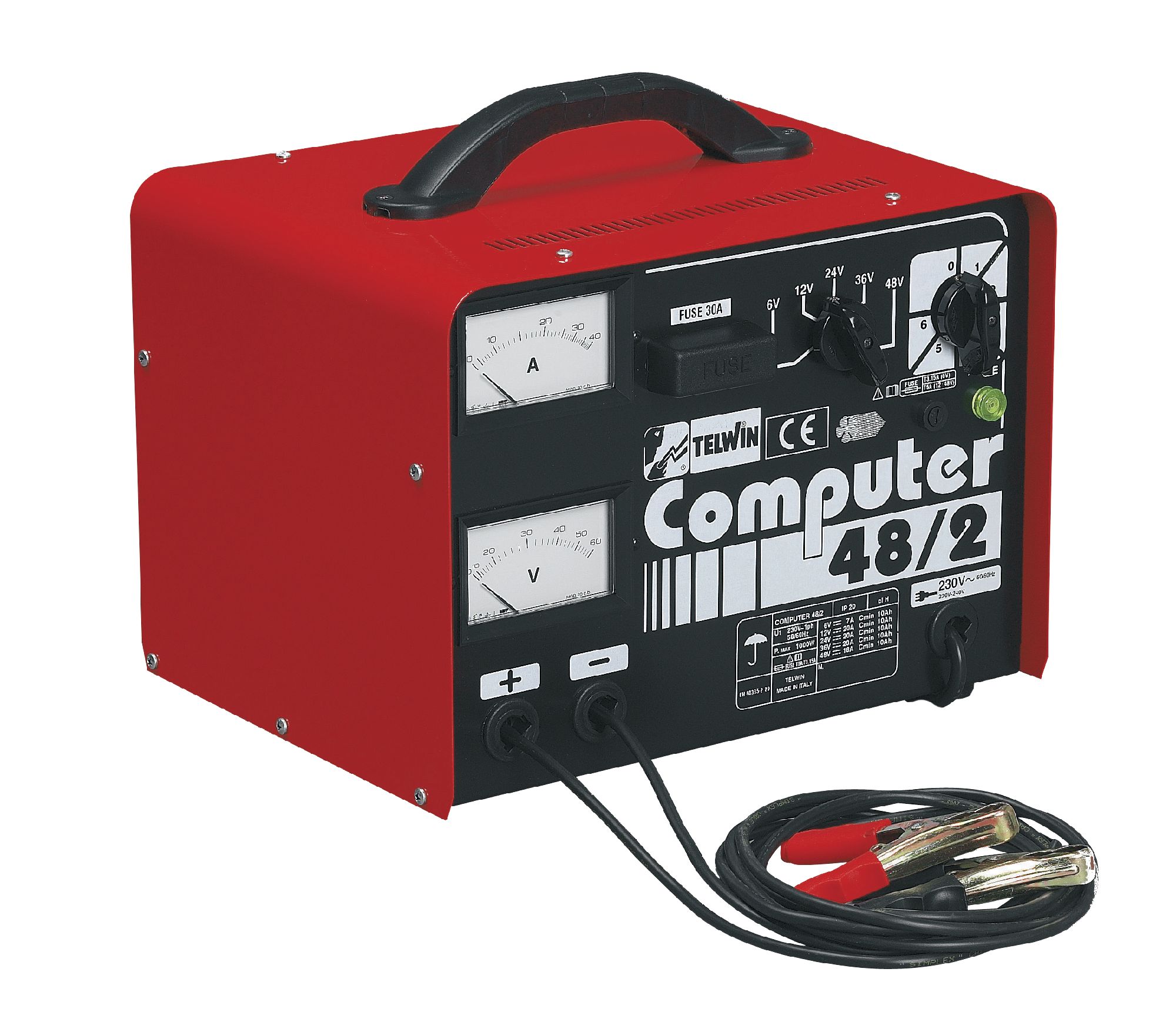 COMPUTER 48/2 MULTICHARGER | Battery chargers and starters with transformer  | Battery chargers | Vynckier tools