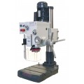 Drilling head adjustable in height