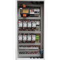 Cleary arranged electrical cabinet
